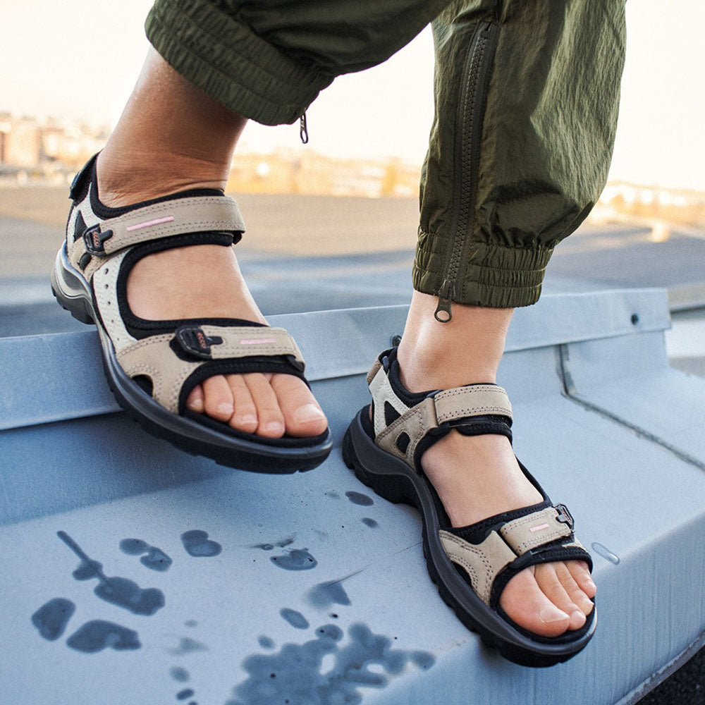 Ecco off road Yacatan sandal - atmosphere ice - Kirbys Footwear Ltd