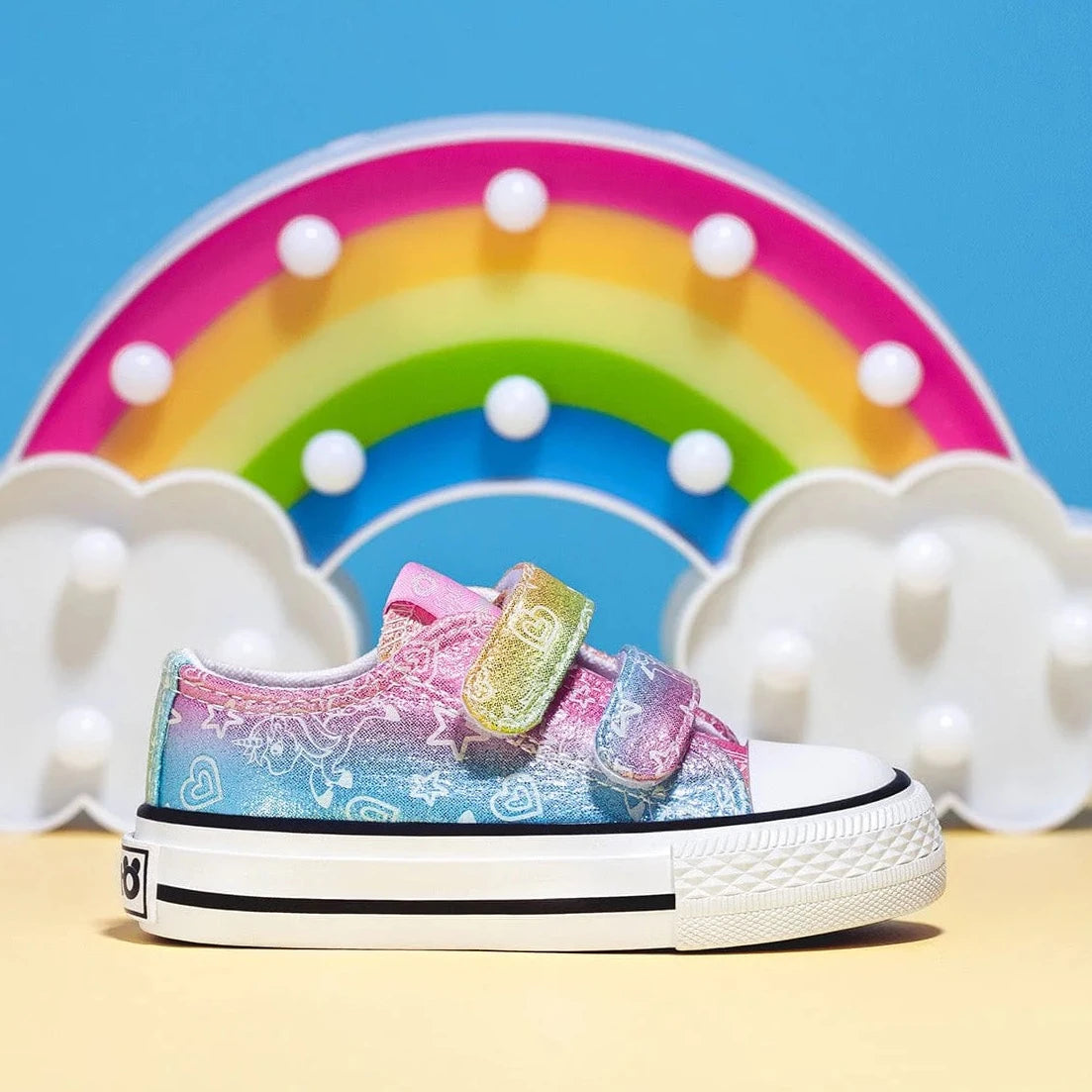 Conguitos glow in the dark Rainbow canvas 141073