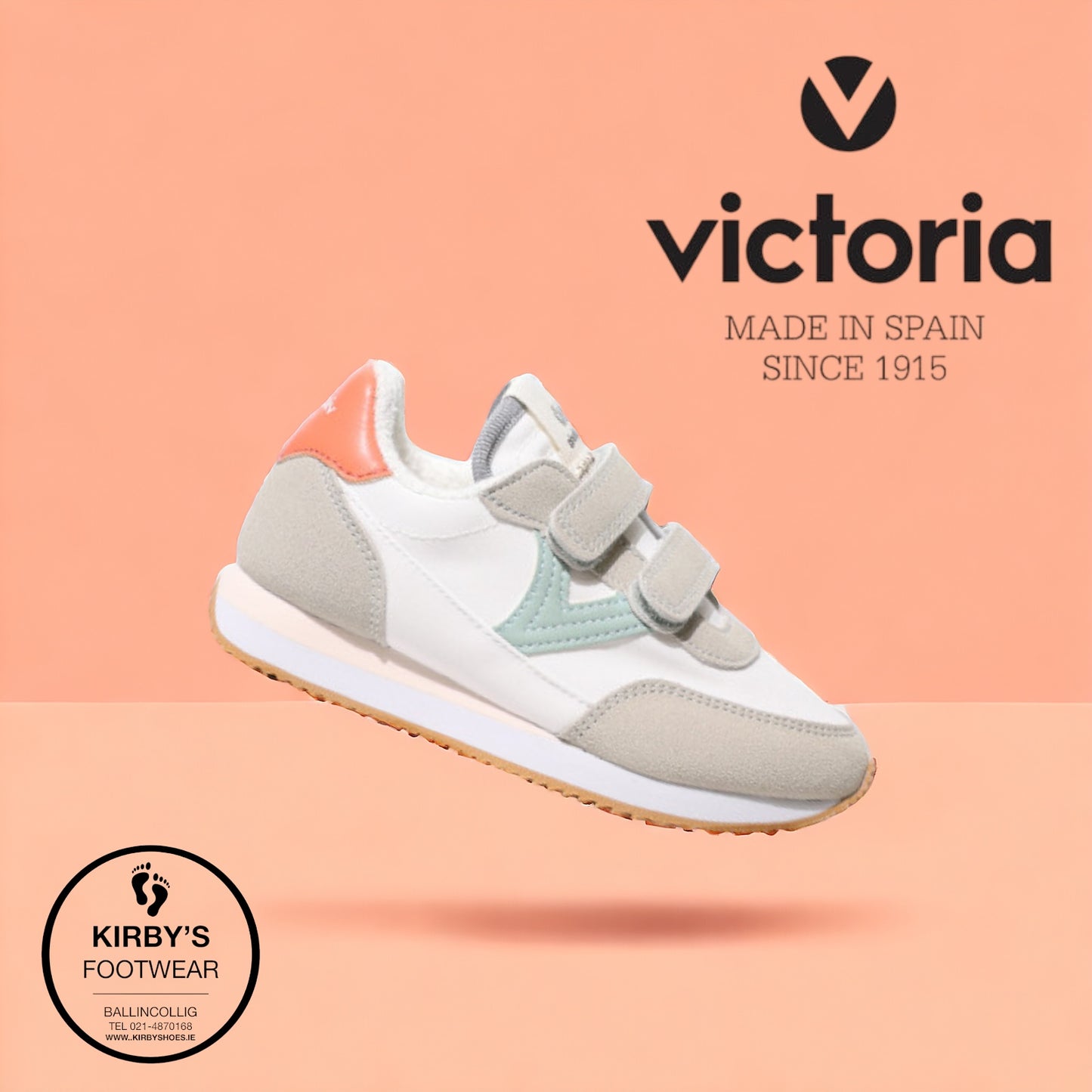 Victoria velcro Celeste 1137100