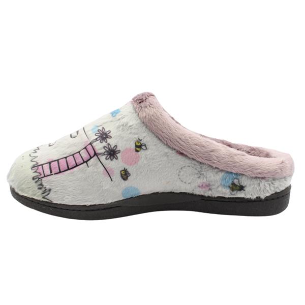 Plumaflex slipper - 12037 - erizo - grey multi