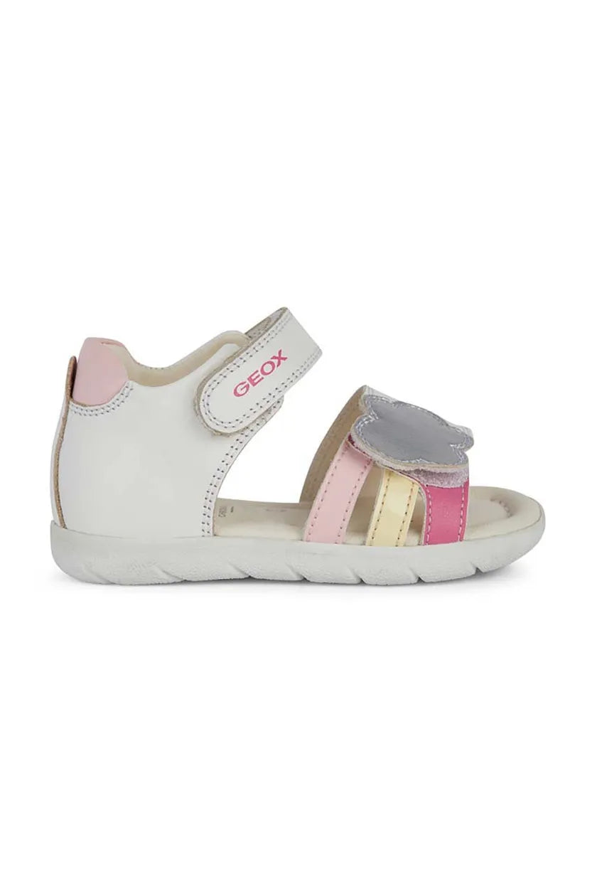 Geox Sandal Alul white silver leather (Copy)