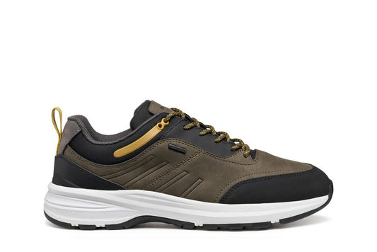 Geox Senales trainer military black - waterproof