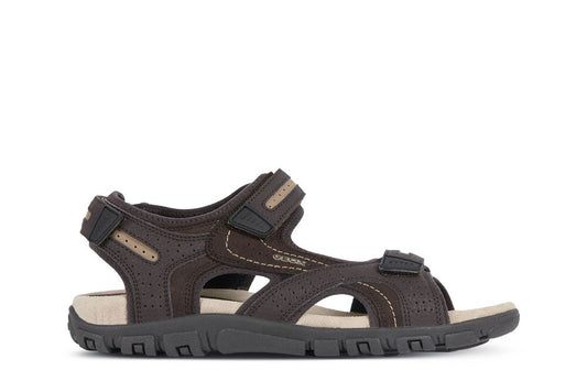 Geox Strada brown sandal