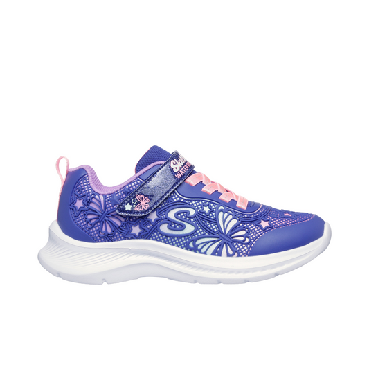 Skechers Jumpsters 2.0 - waterproof - butterfly flush - navy pink