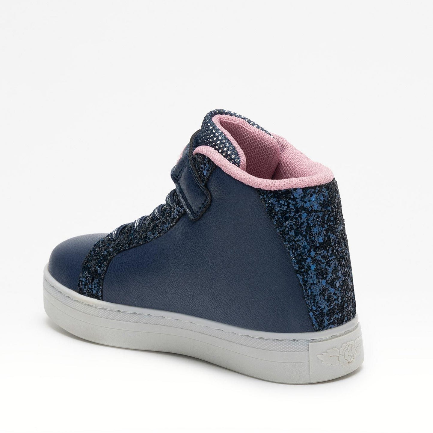 Lelli Kelly Ballerina lights high top navy pink