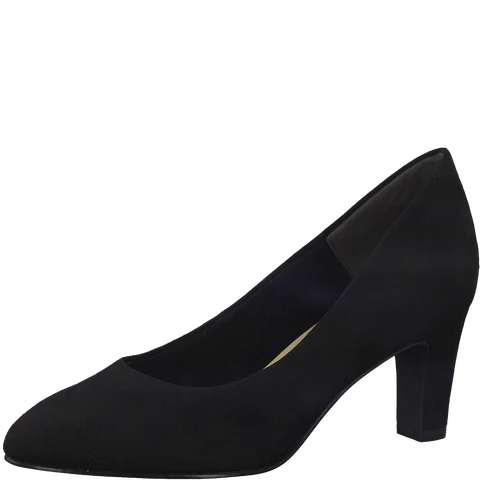 Tamaris court 22418 black suede