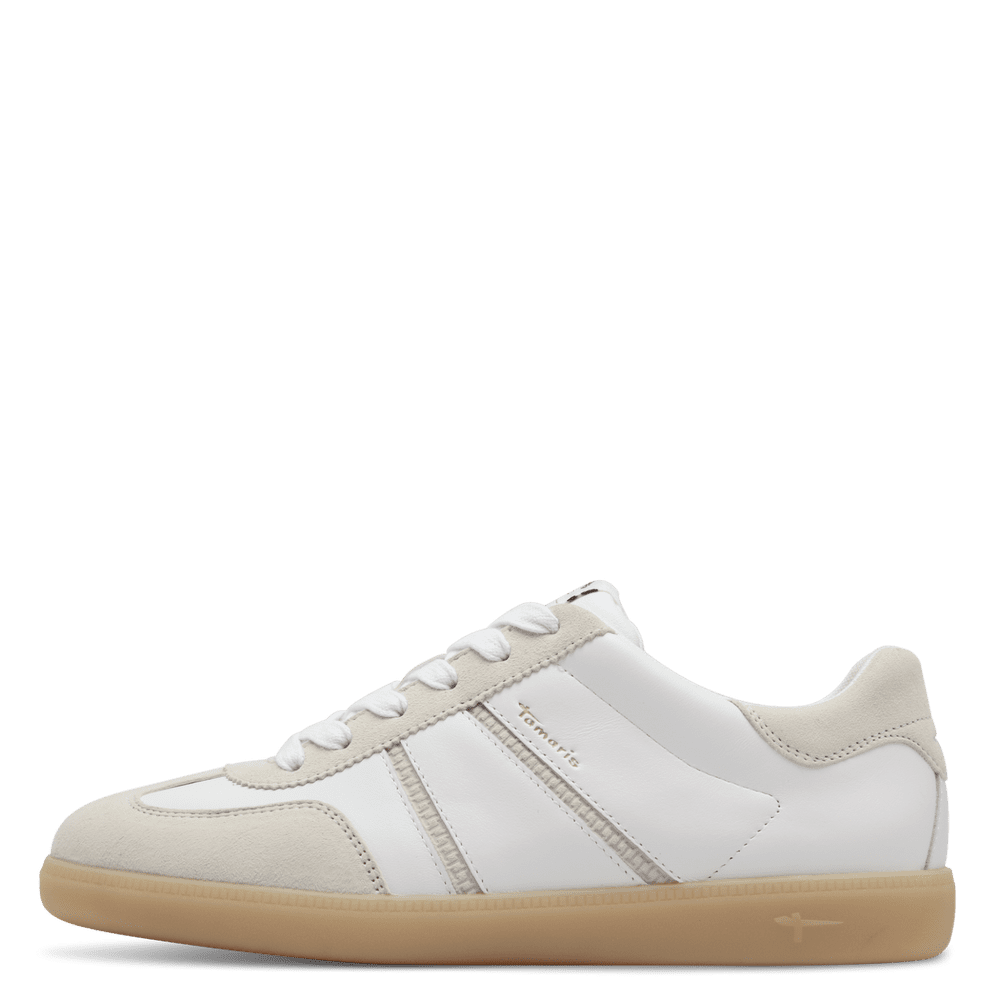 Tamaris trainer 23624 white beige
