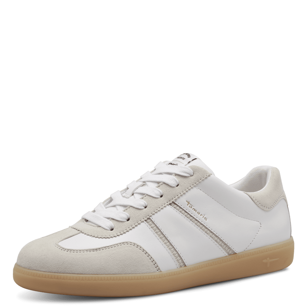Tamaris trainer 23624 white beige
