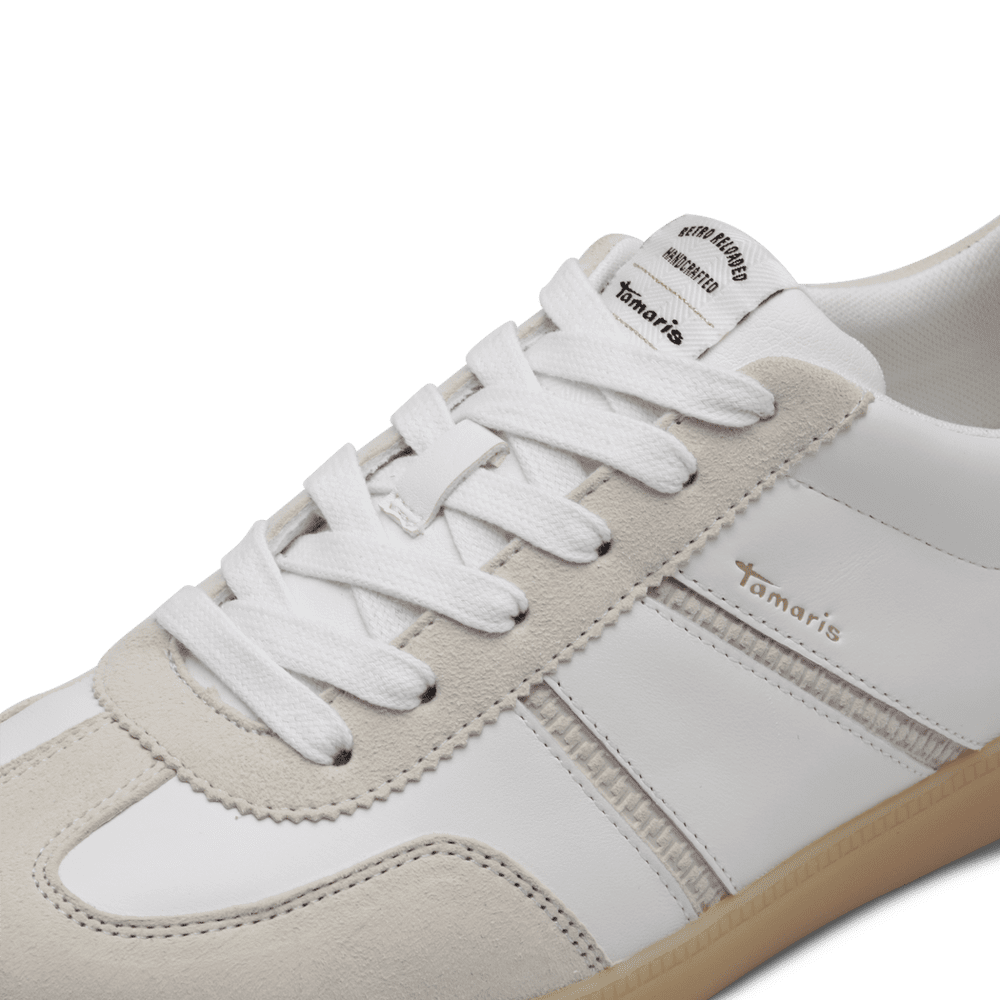 Tamaris trainer 23624 white beige