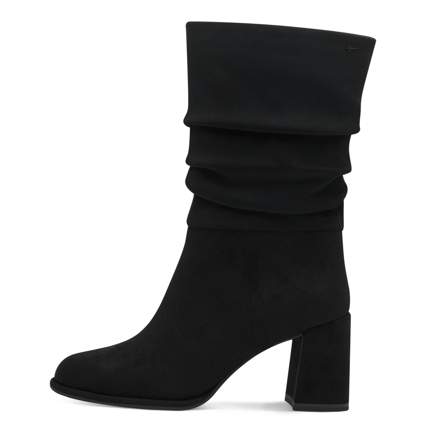 Tamaris black suede boot - 25020