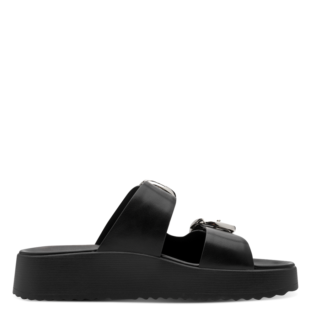 Tamaris sandal mule - 27417 - black - Kirbys Footwear Ltd