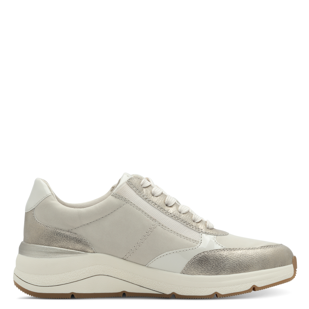 Jana trainer beige gold - 23777 - H Fit