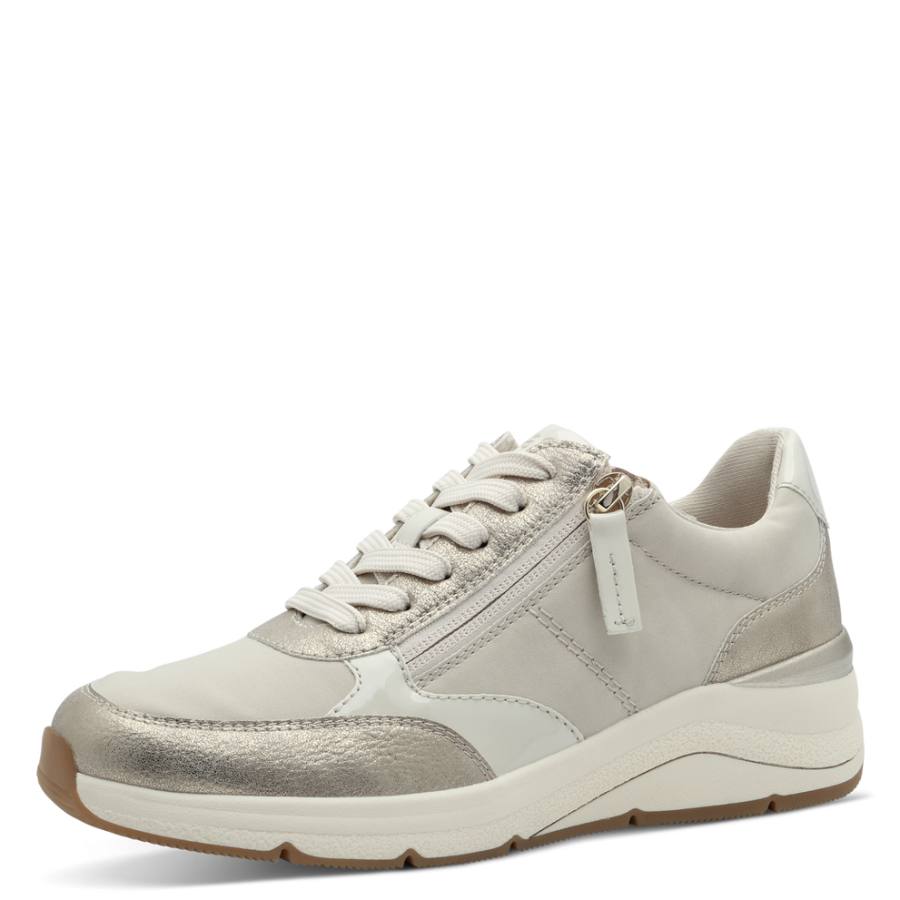 Jana trainer beige gold - 23777 - H Fit