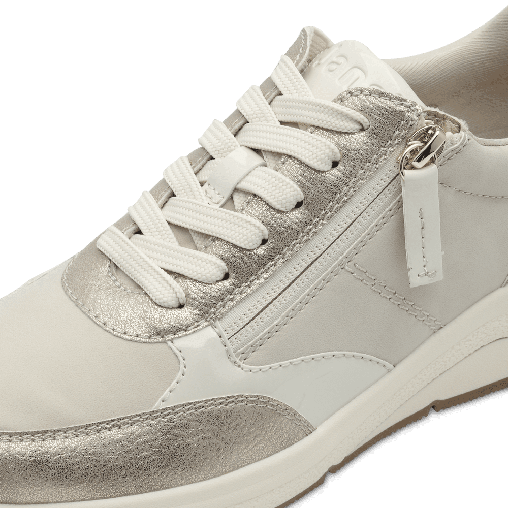 Jana trainer beige gold - 23777 - H Fit