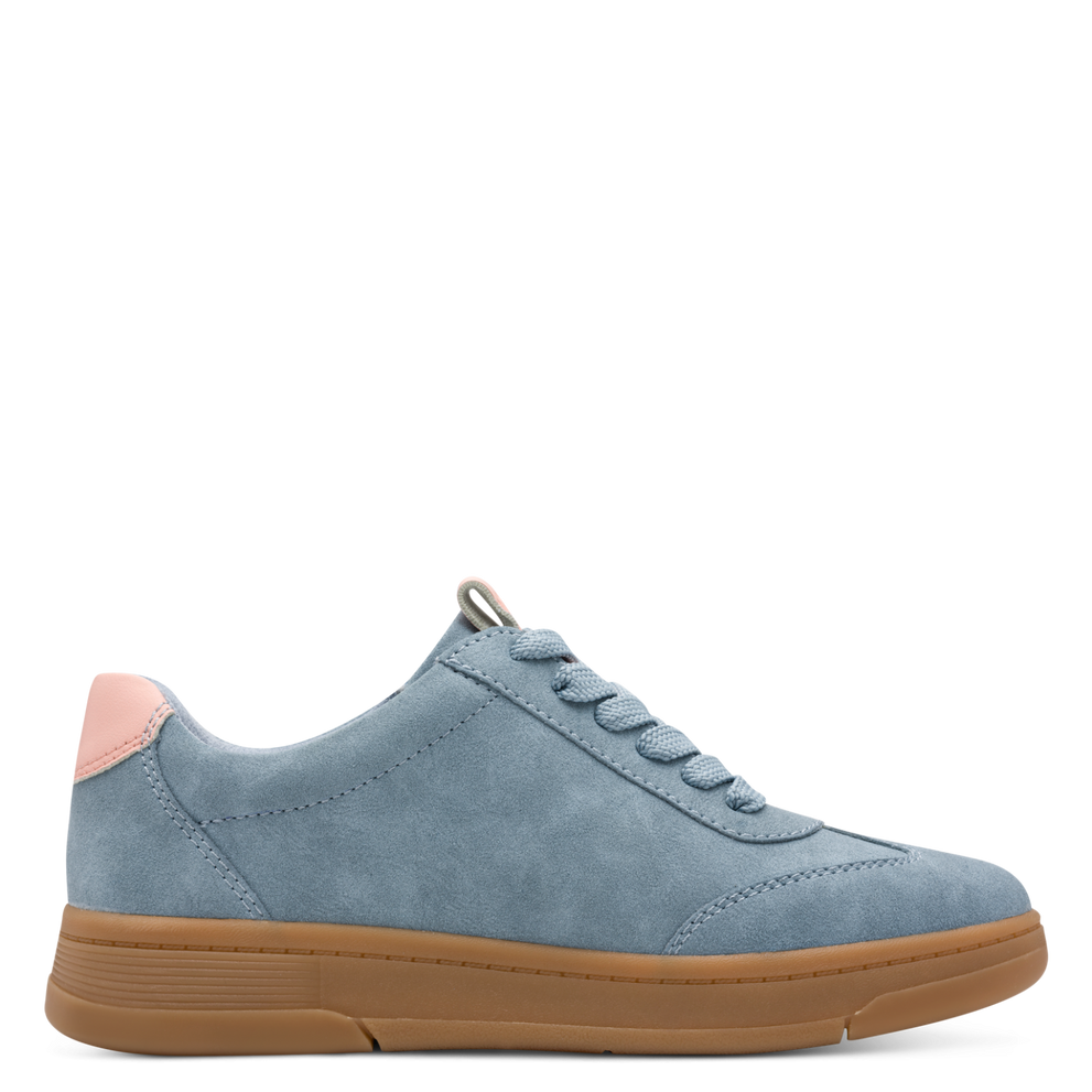 Jana trainer 23784 - sky/peach - Kirbys Footwear Ltd