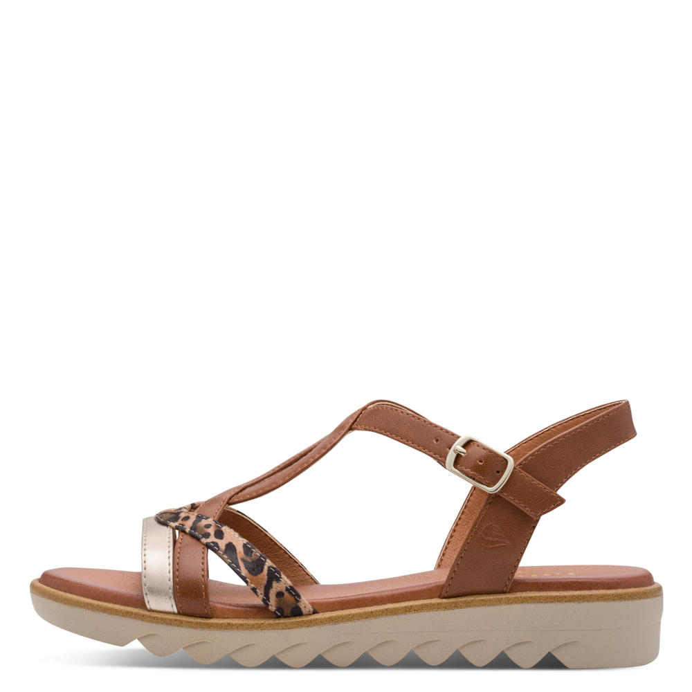 Jana sandal - tan 28278 - Kirbys Footwear Ltd