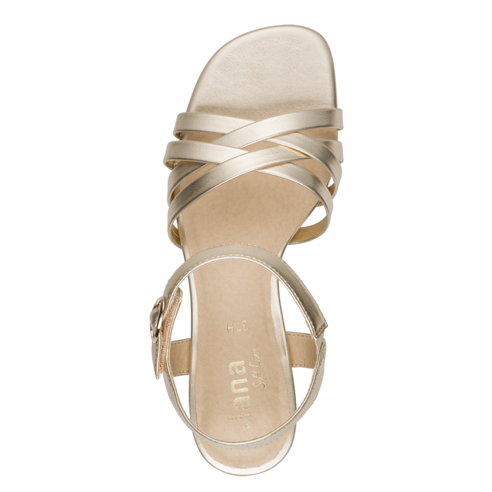 Jana sandal - 28279 - gold - Kirbys Footwear Ltd