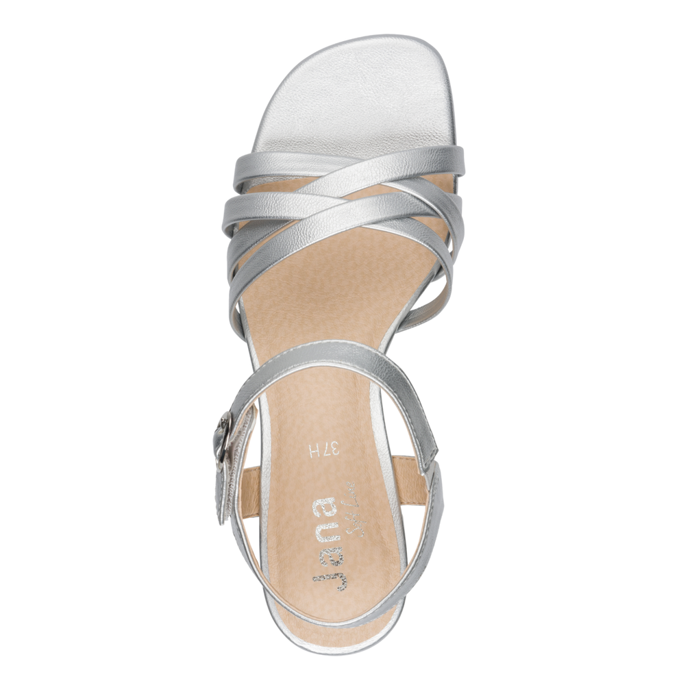 Jana sandal - 28279 - silver - Kirbys Footwear Ltd