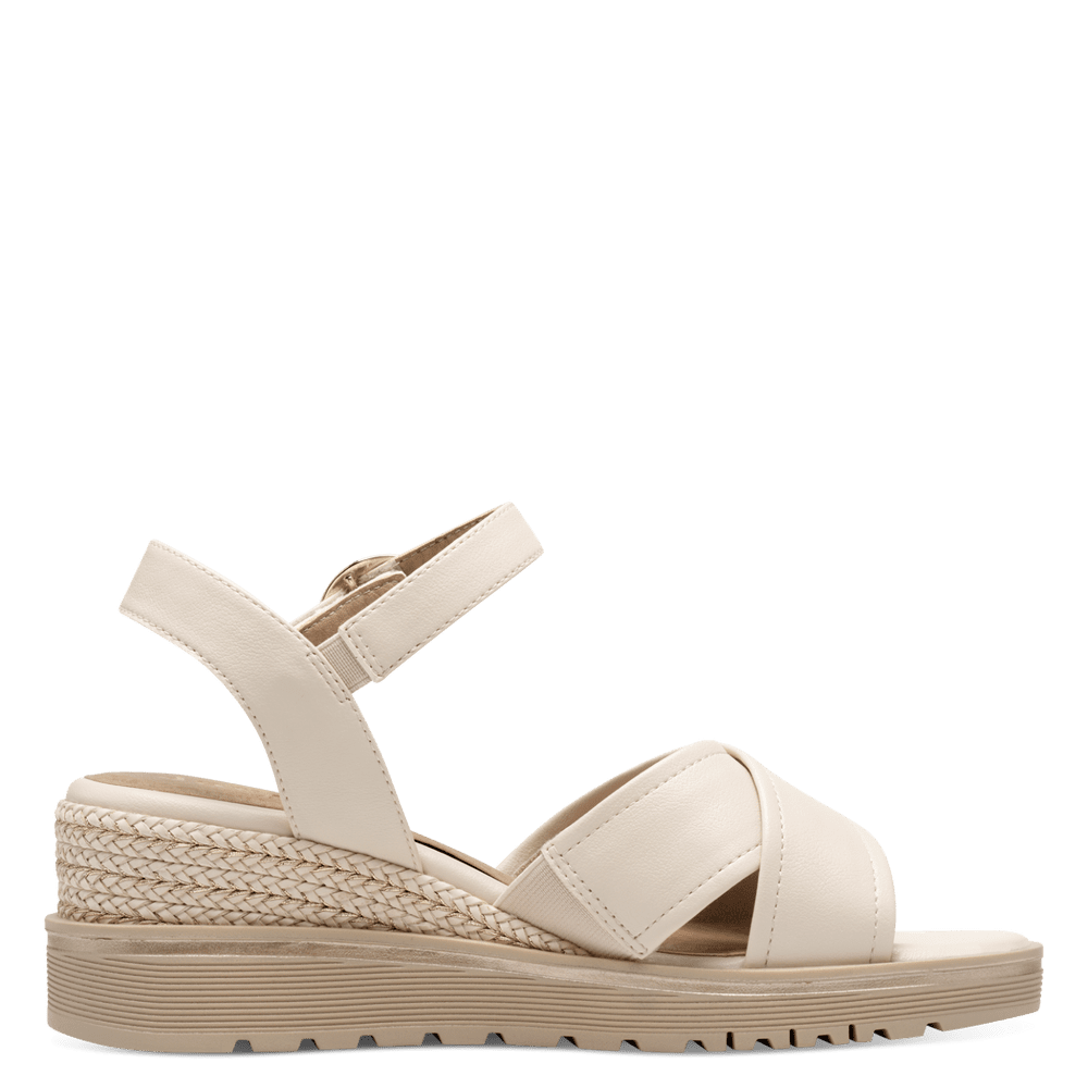Jana Wedge sandal - beige 28777