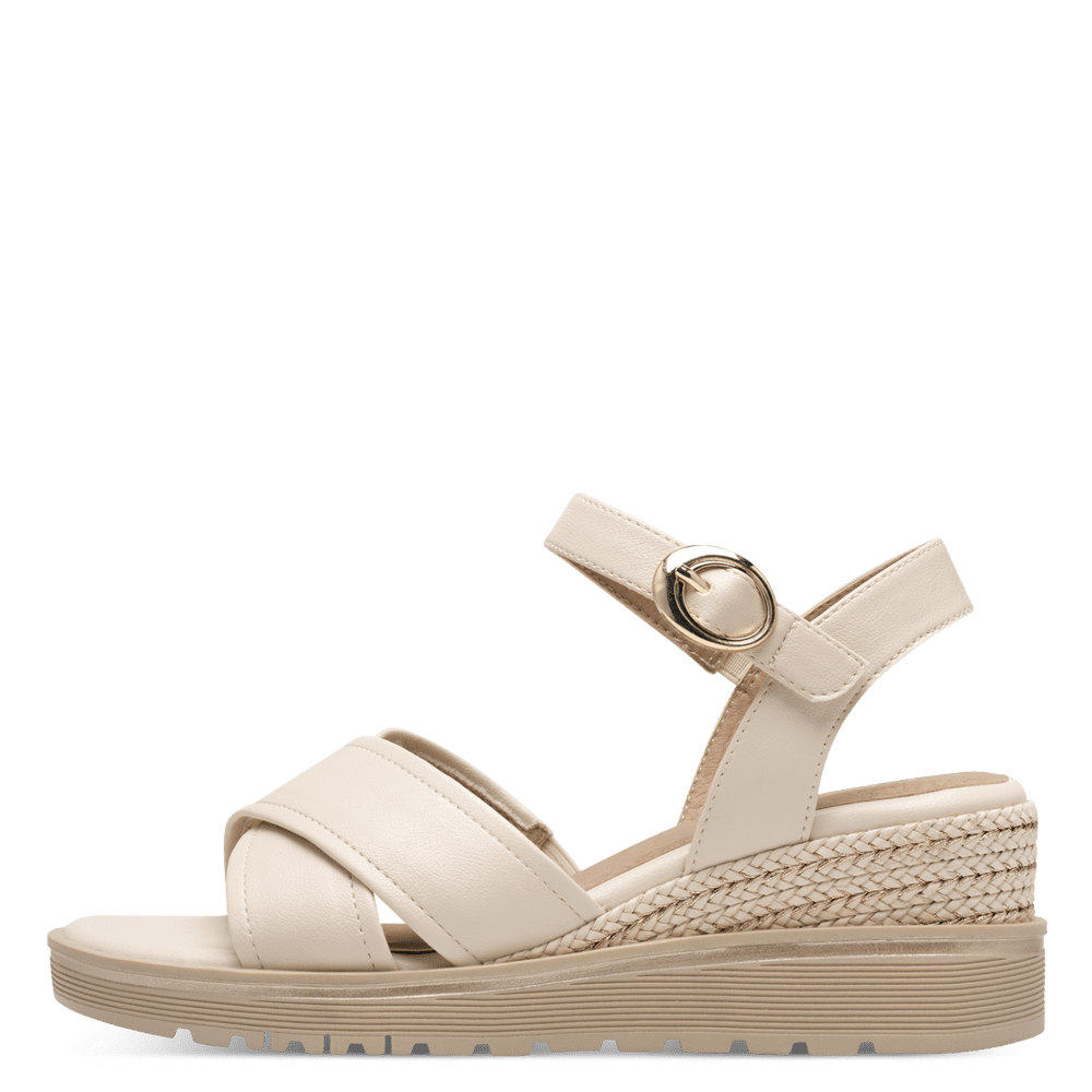 Jana Wedge sandal - beige 28777