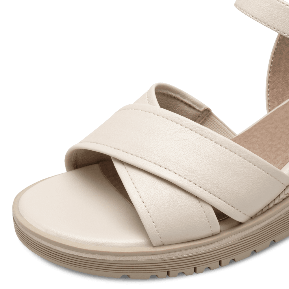 Jana Wedge sandal - beige 28777