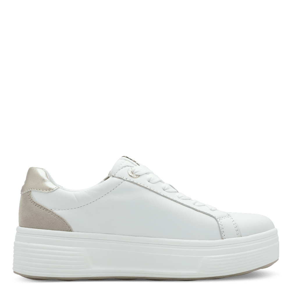 Tamaris trainer - white beige - 83716