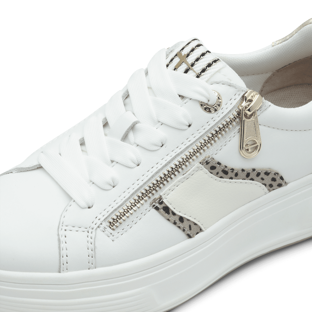 Tamaris trainer - white beige - 83716