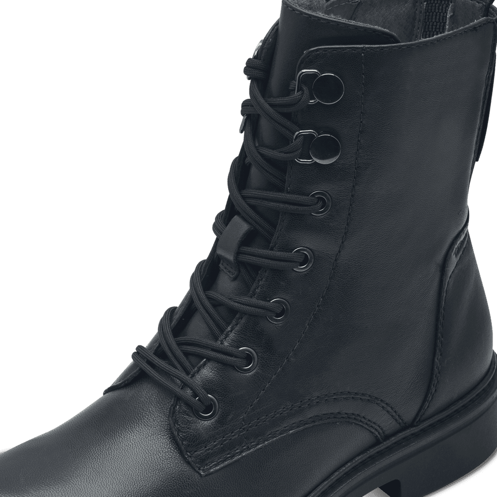 Tamaris navy leather boot 85107