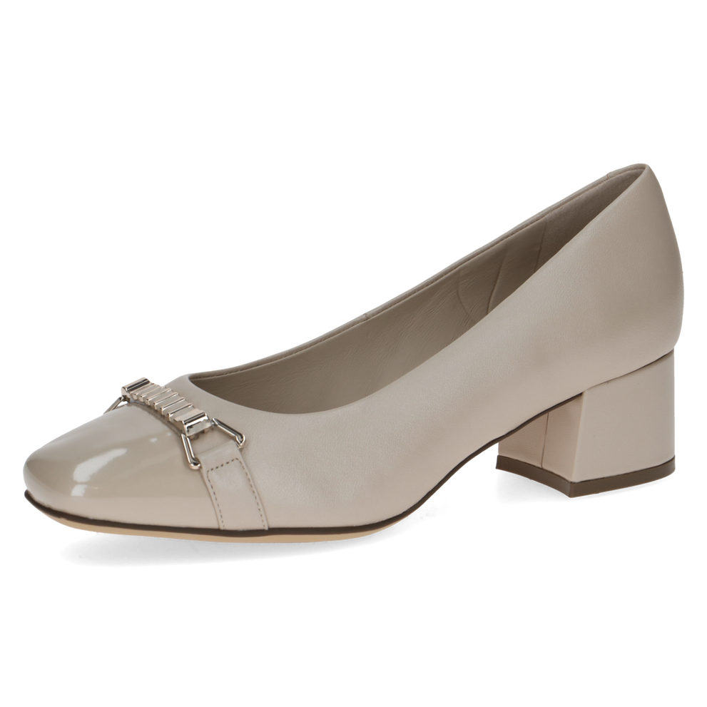 Caprice court 22304 - beige leather