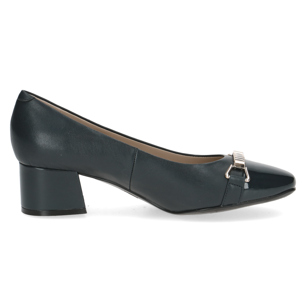 Caprice navy court leather - 22304