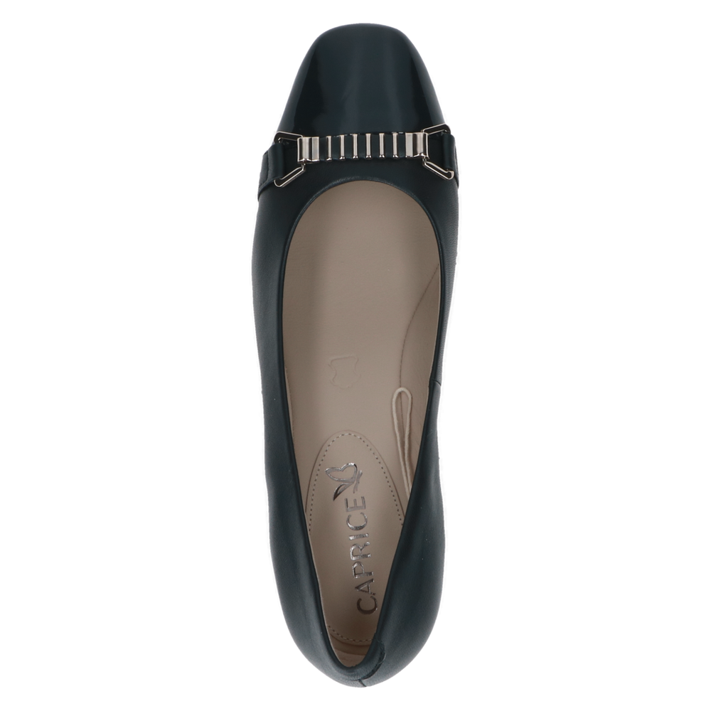 Caprice navy court leather - 22304