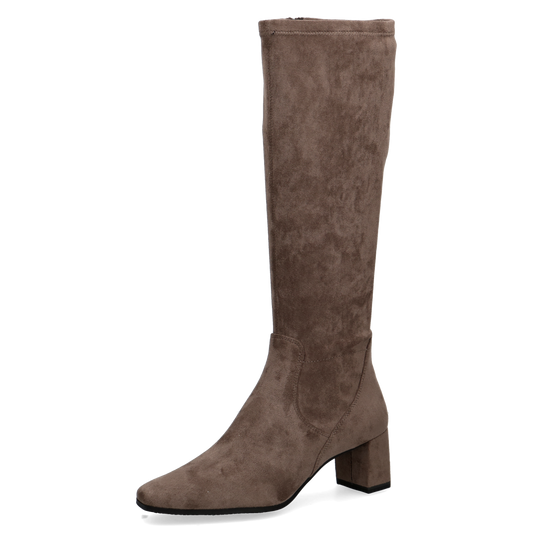 Caprice boot stretch - cafe. - 25547