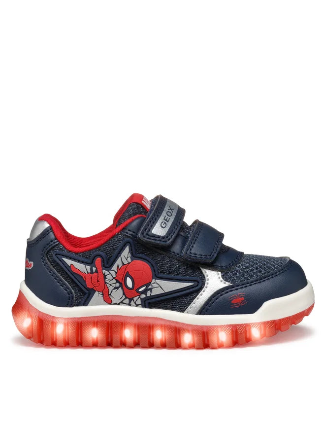 Geox Spiderman lightyloo lights