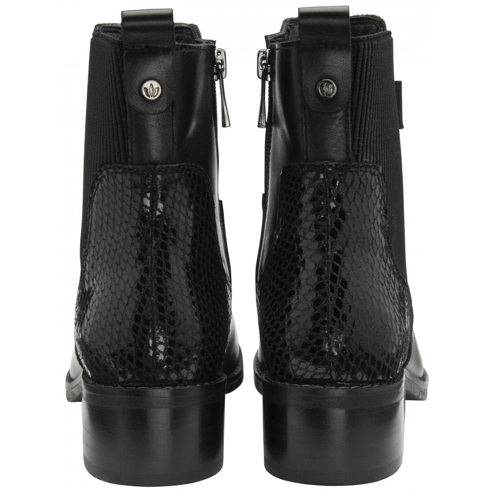 Lotus Lindley boot - black leather