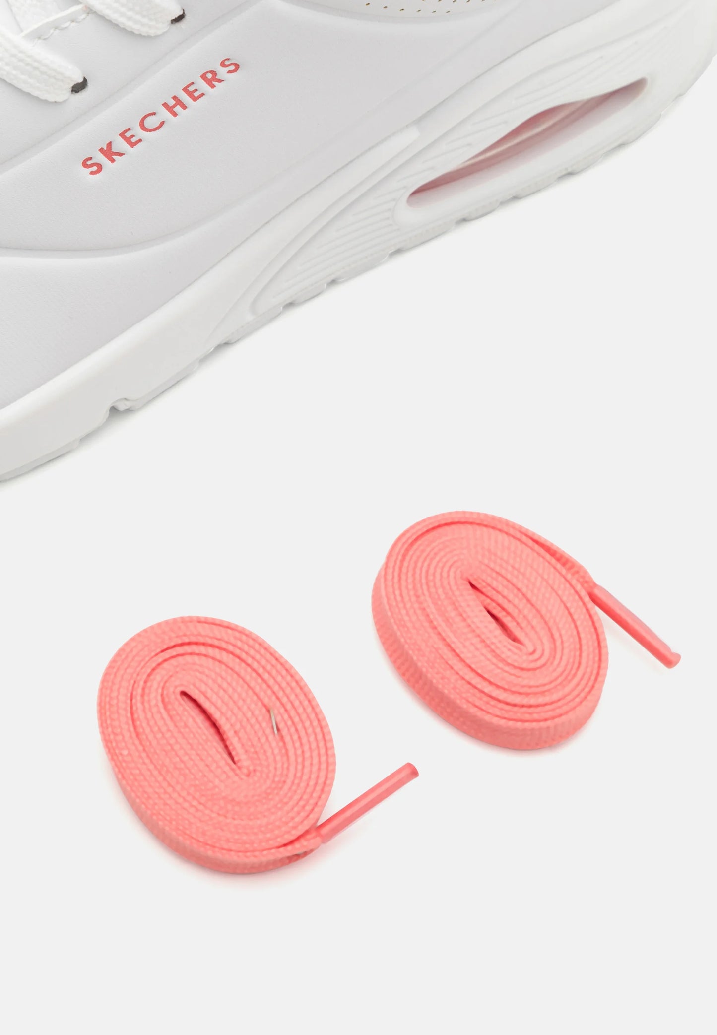Skechers Uno pop back - white coral