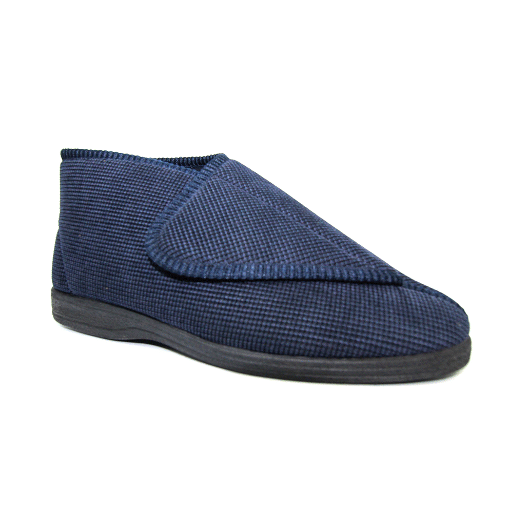 Goodyear Drake velcro slipper navy
