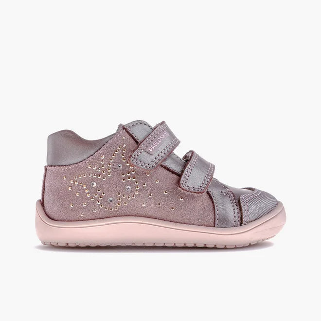 Pablosky leather boot 064580 rose pink glitter