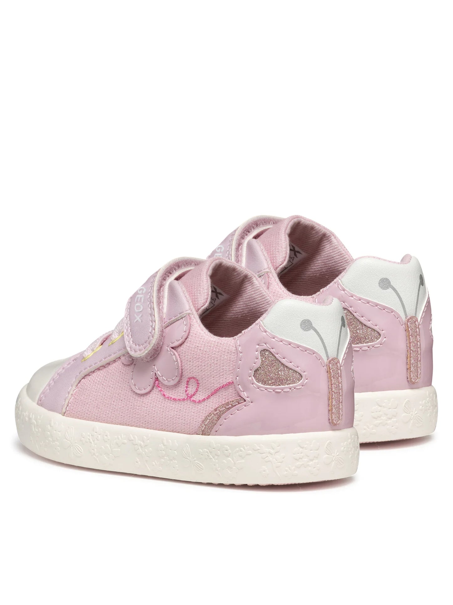 Geox Gisli pink butterfly canvas