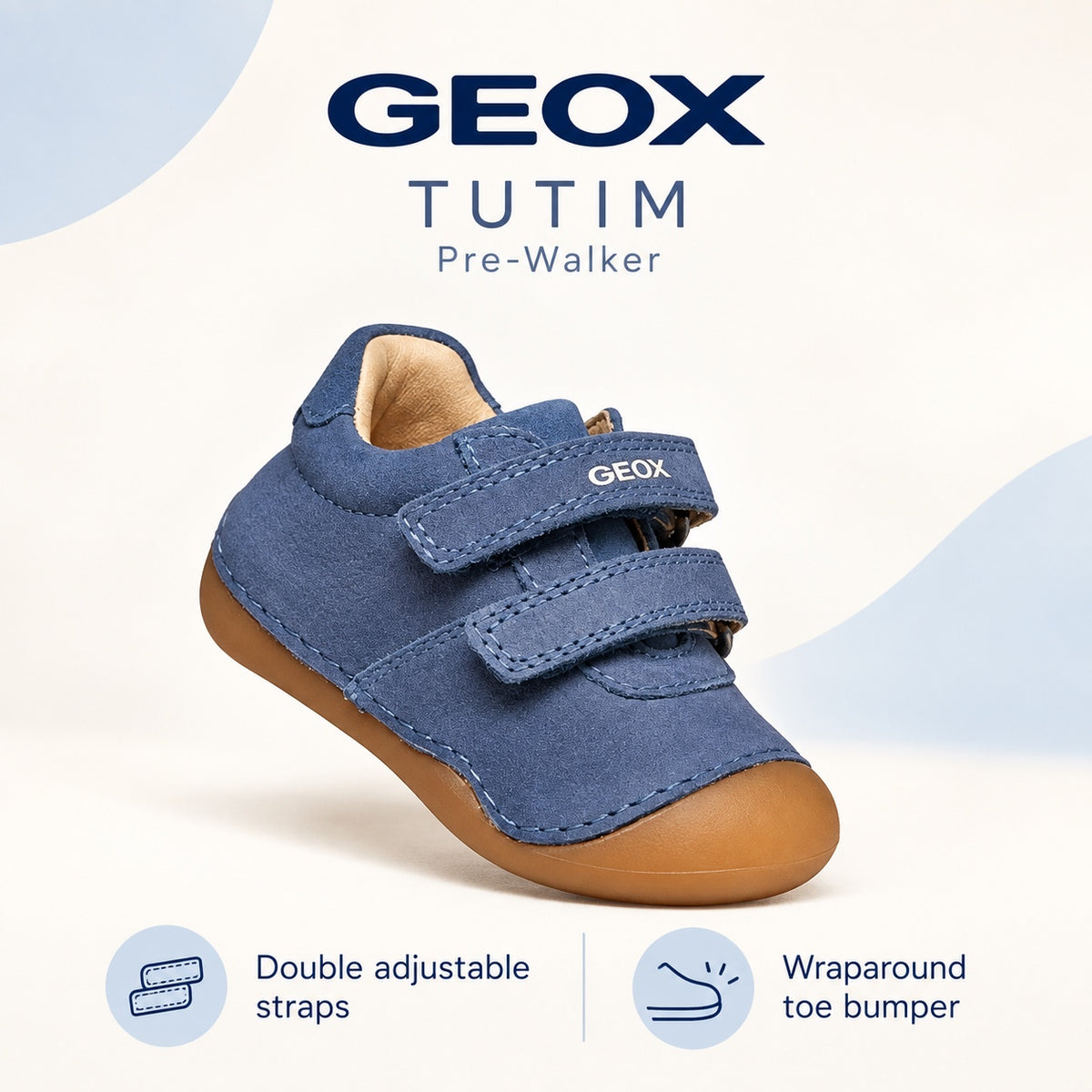 Geox Tutim baby boy denim pre-walker