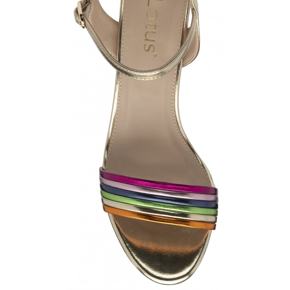 Lotus Blanca sandal gold