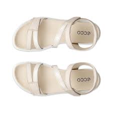 Ecco Soft sandal - limestone - 238803 - Kirbys Footwear Ltd