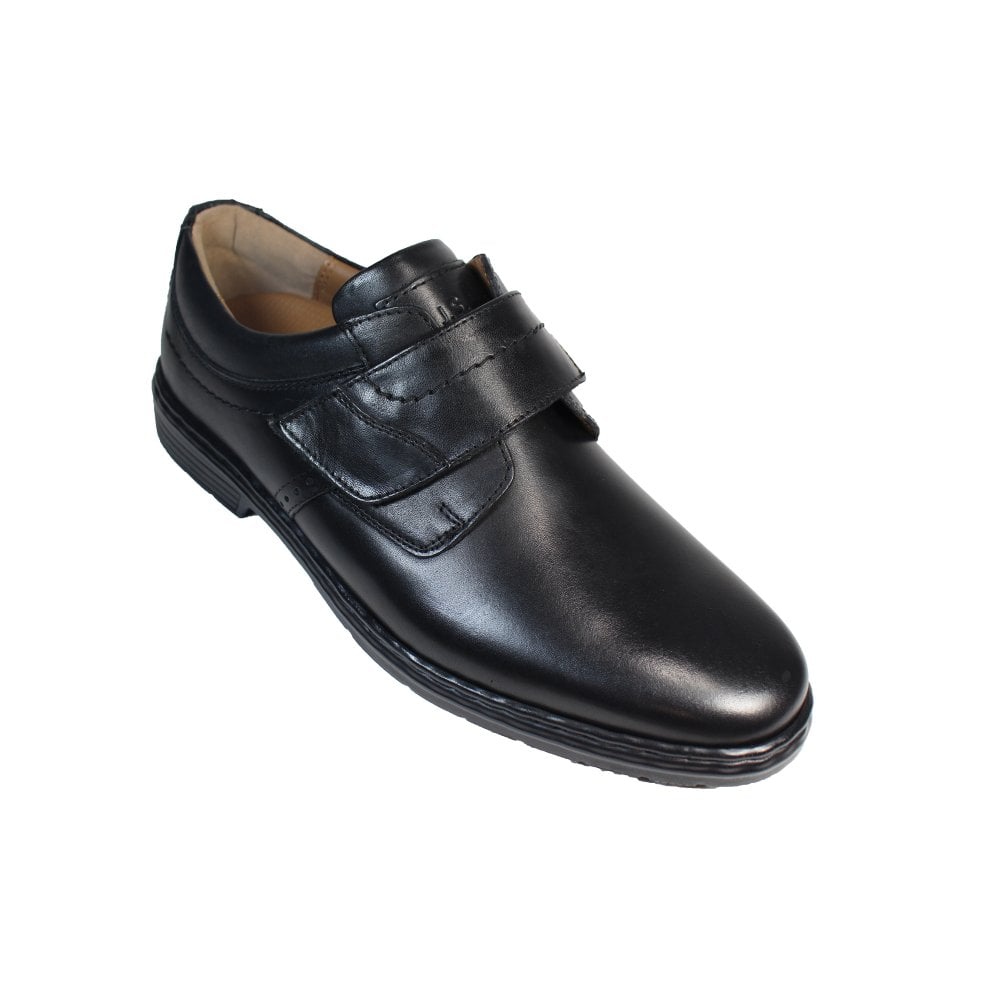 Josef Seibel Alastair 16 velcro - black leather