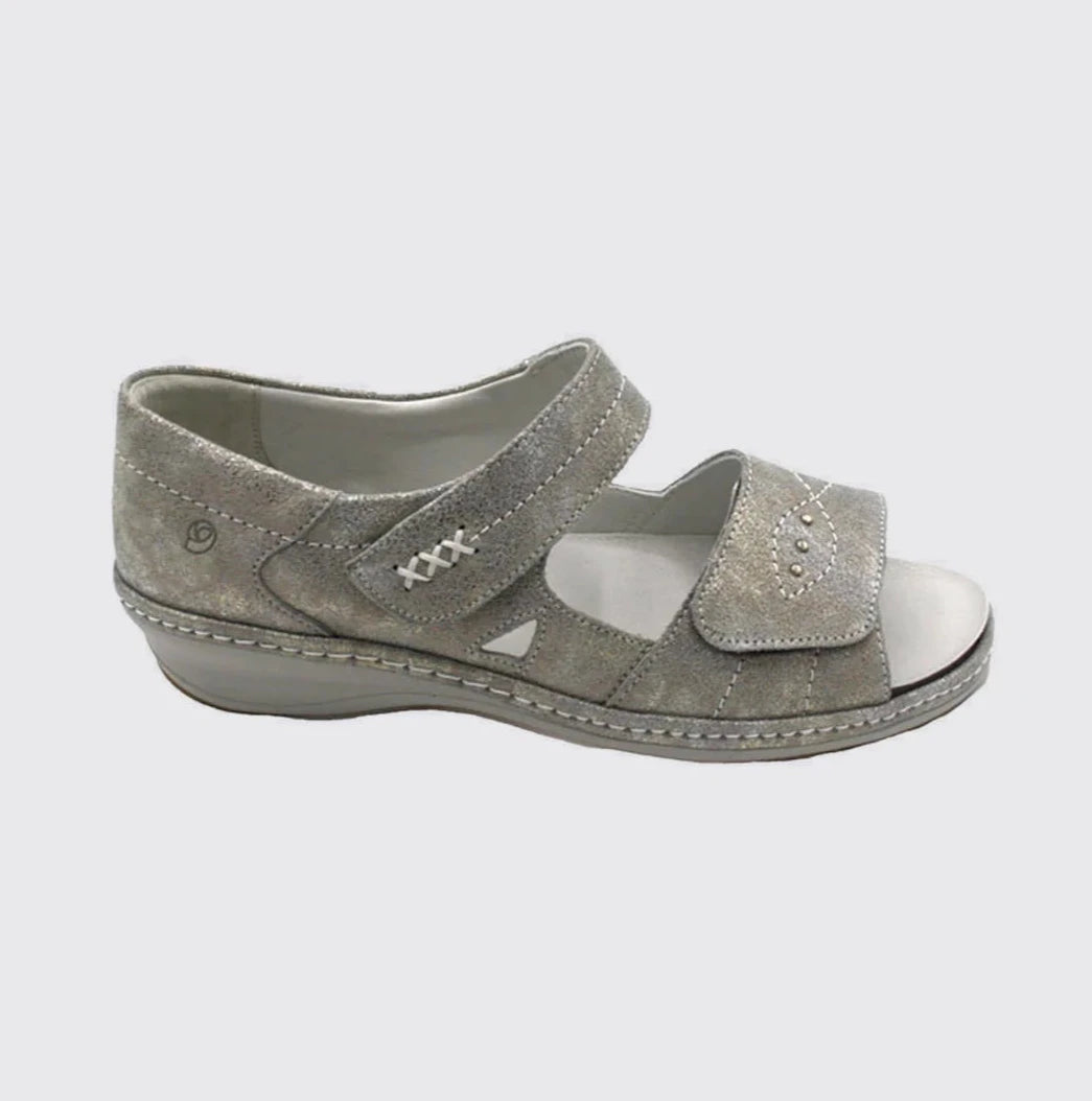 Suave Yolanda sandal - Platinum