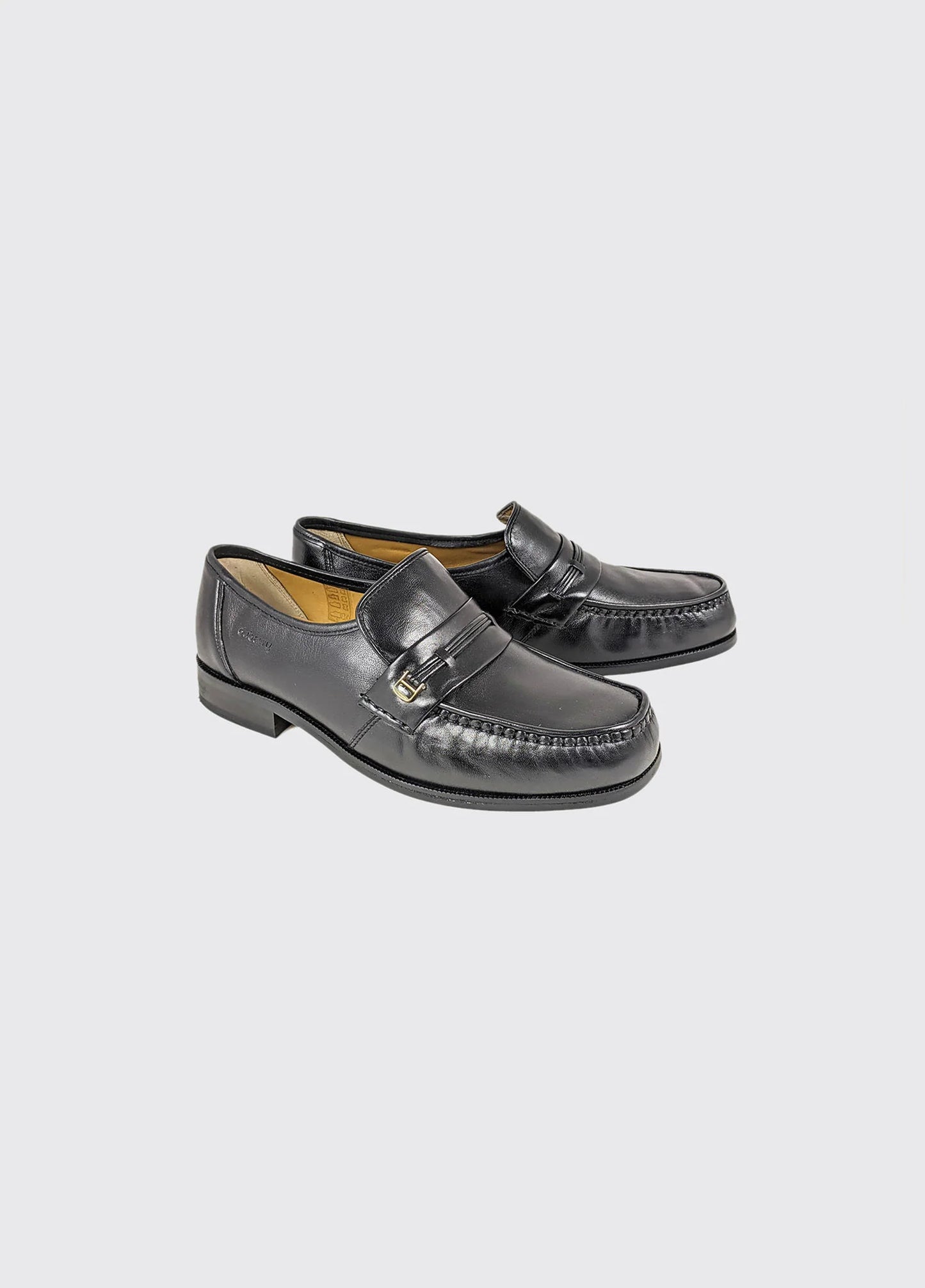 Dubarry Darwin slip on leather sole - black