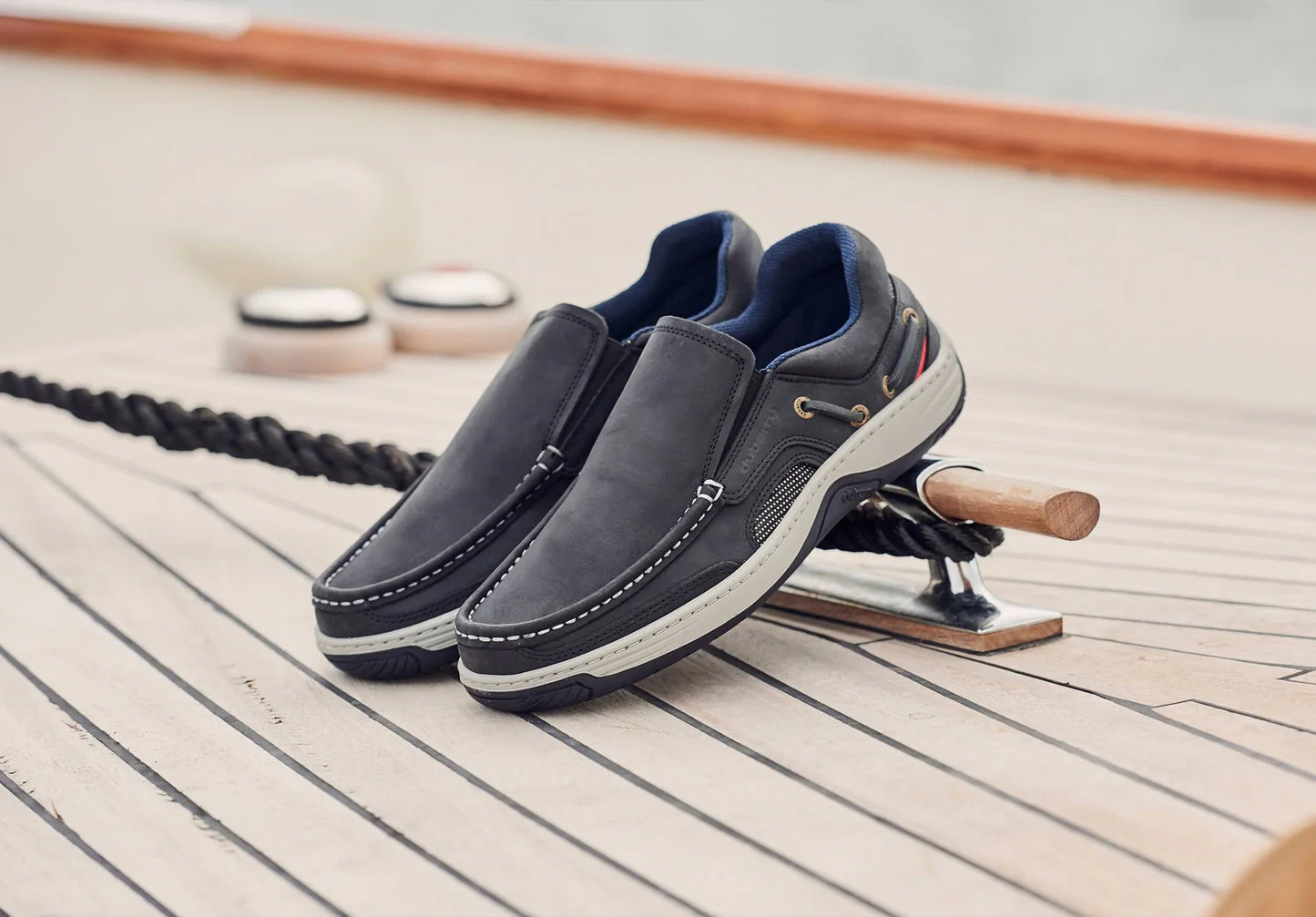 Dubarry Yacht navy slip on
