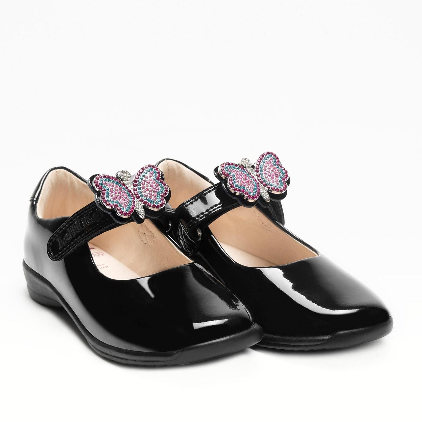 Lelli Kelly luna Butterfly black patent