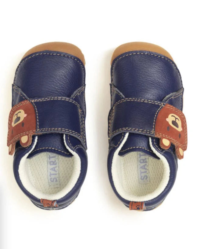 Start-Rite bear hug pre walker navy leather