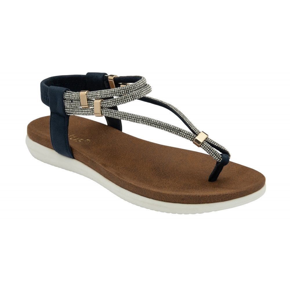 Lotus Chica sandal navy