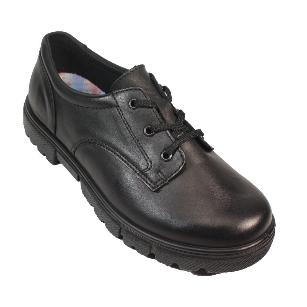 Ricosta Stace black leather lace