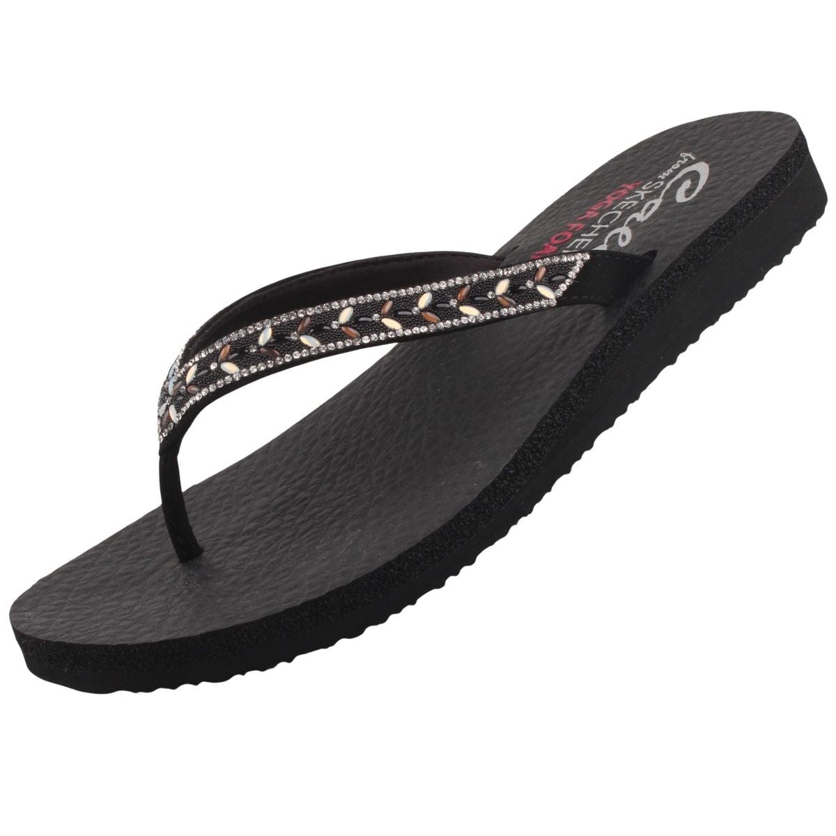 Skechers meditation mule black 119777